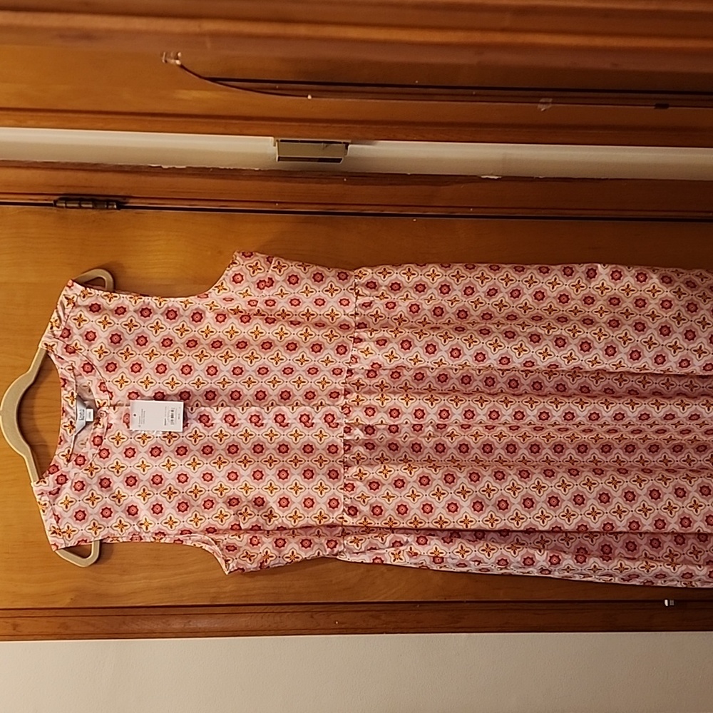 Kohl's Croft & Barrow Crisp 100% Cotton Sleeveless Dress